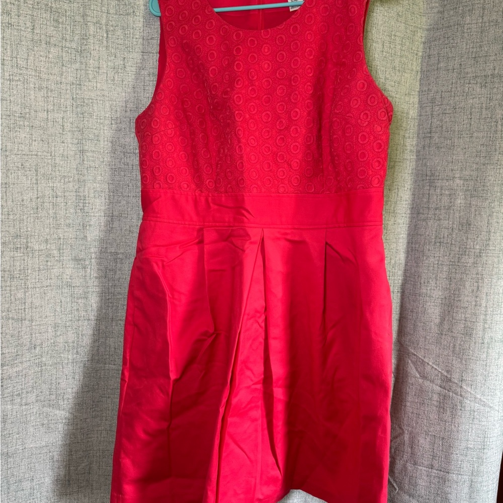Liz Claiborne Textured Pink Dress